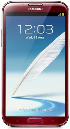 Смартфон Samsung Galaxy Note 2 GT-N7100 Red - Нарткала